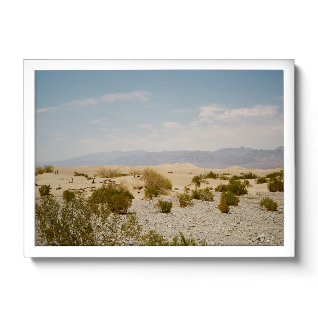 Sonnige Wüstenansicht des Death-Valley National Park, Landscape