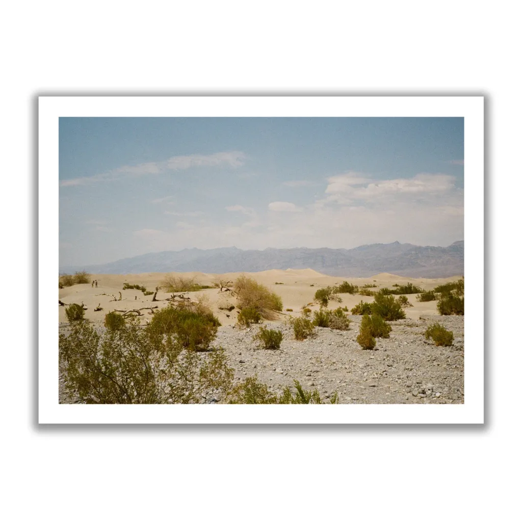 Sonnige Wüstenansicht des Death-Valley National Park, Landscape