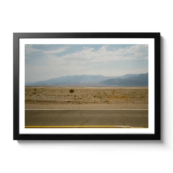 Street view of Death Valley in California