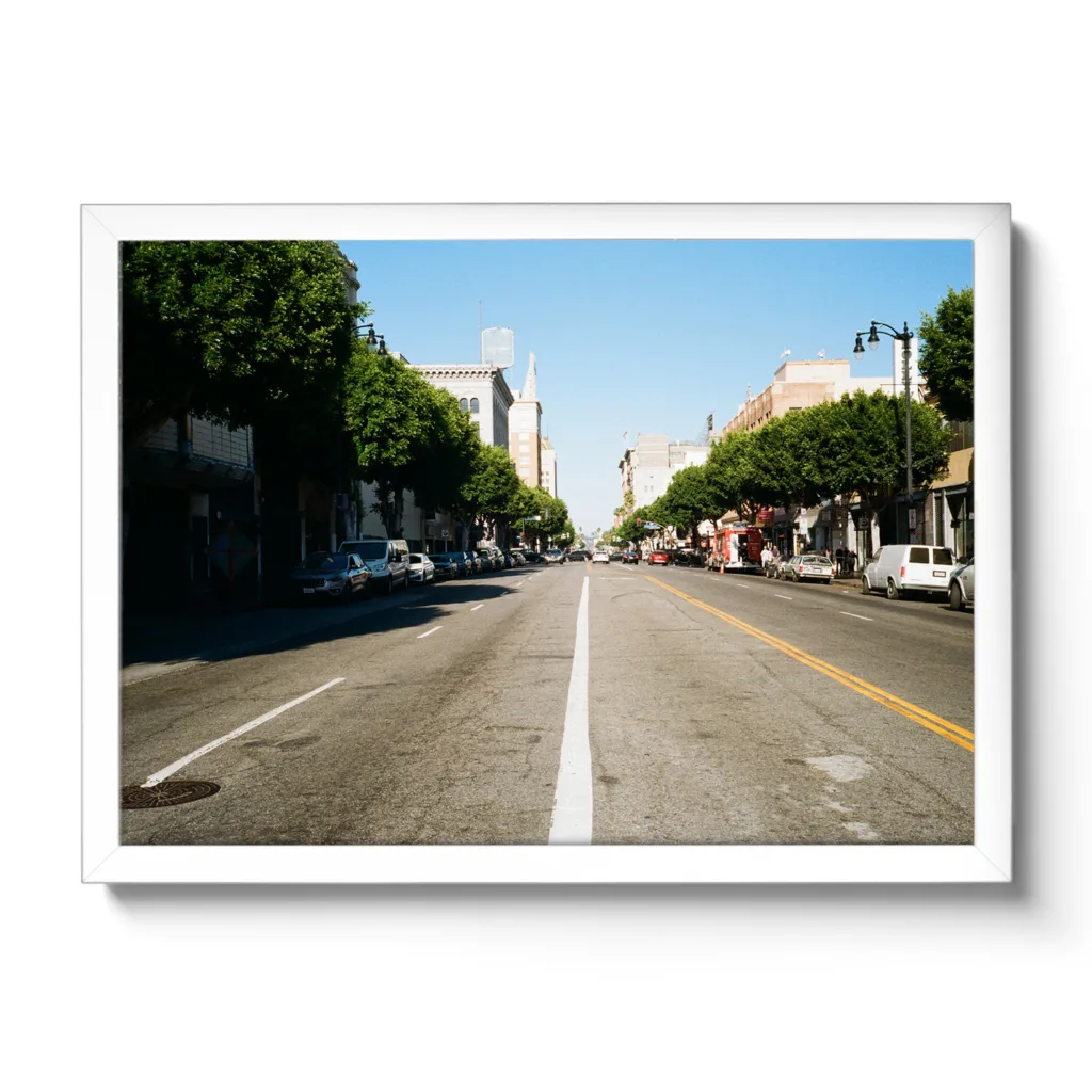 Straßenansicht von Los Angeles
