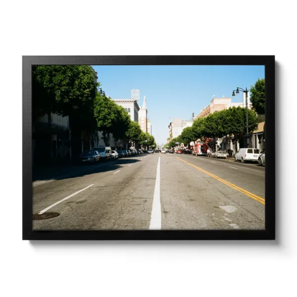 Straßenansicht von Los Angeles