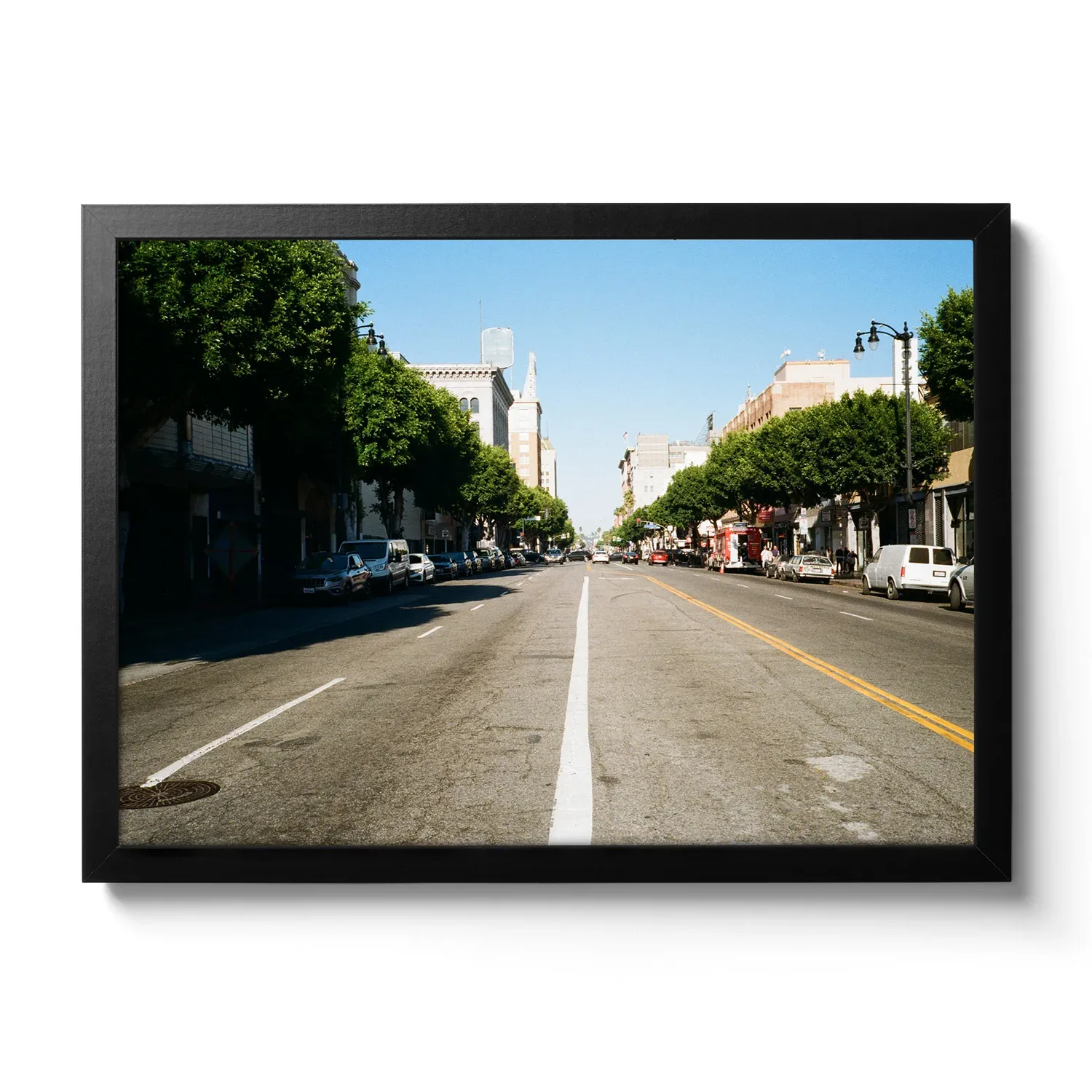 Street view of Los Angeles