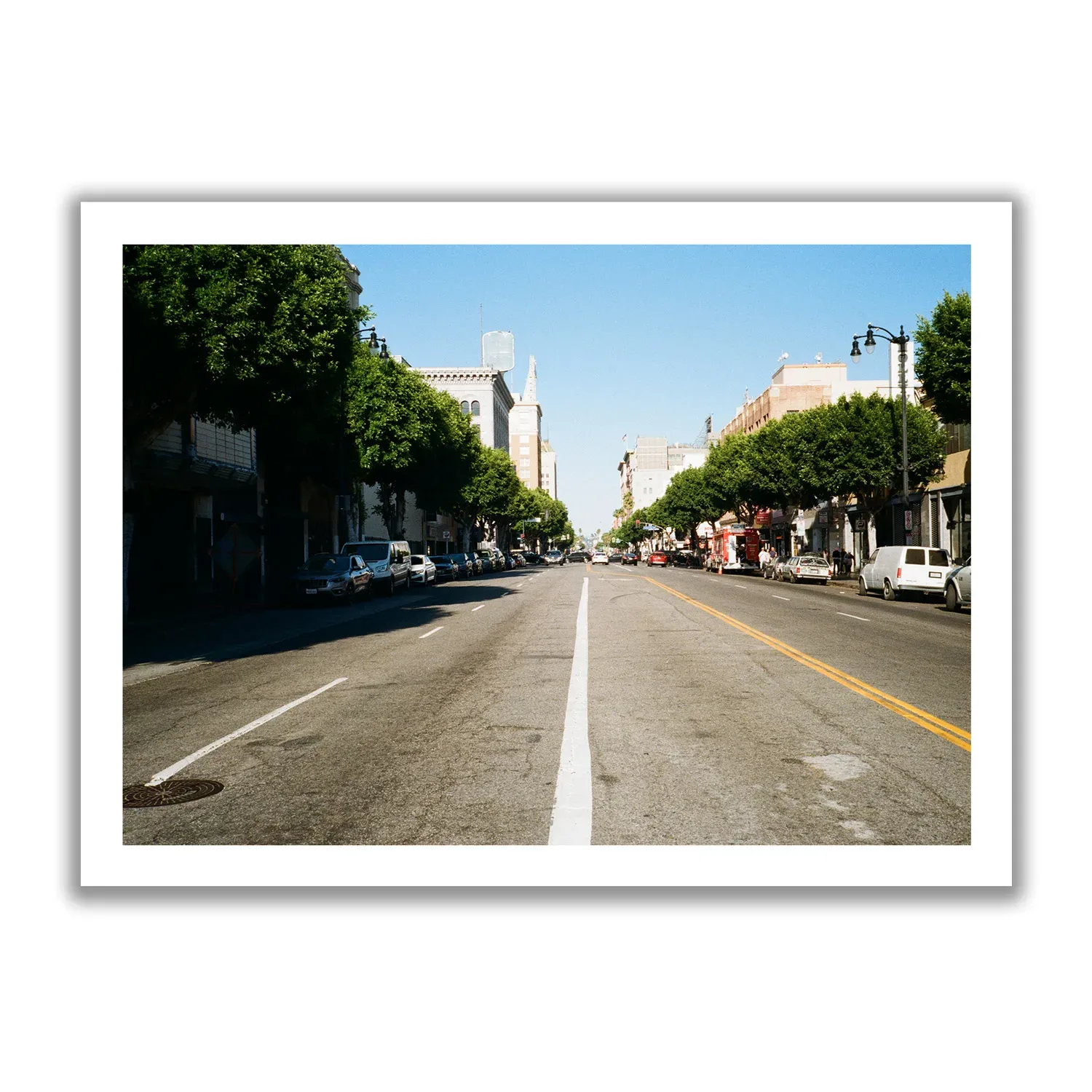 Street view of Los Angeles