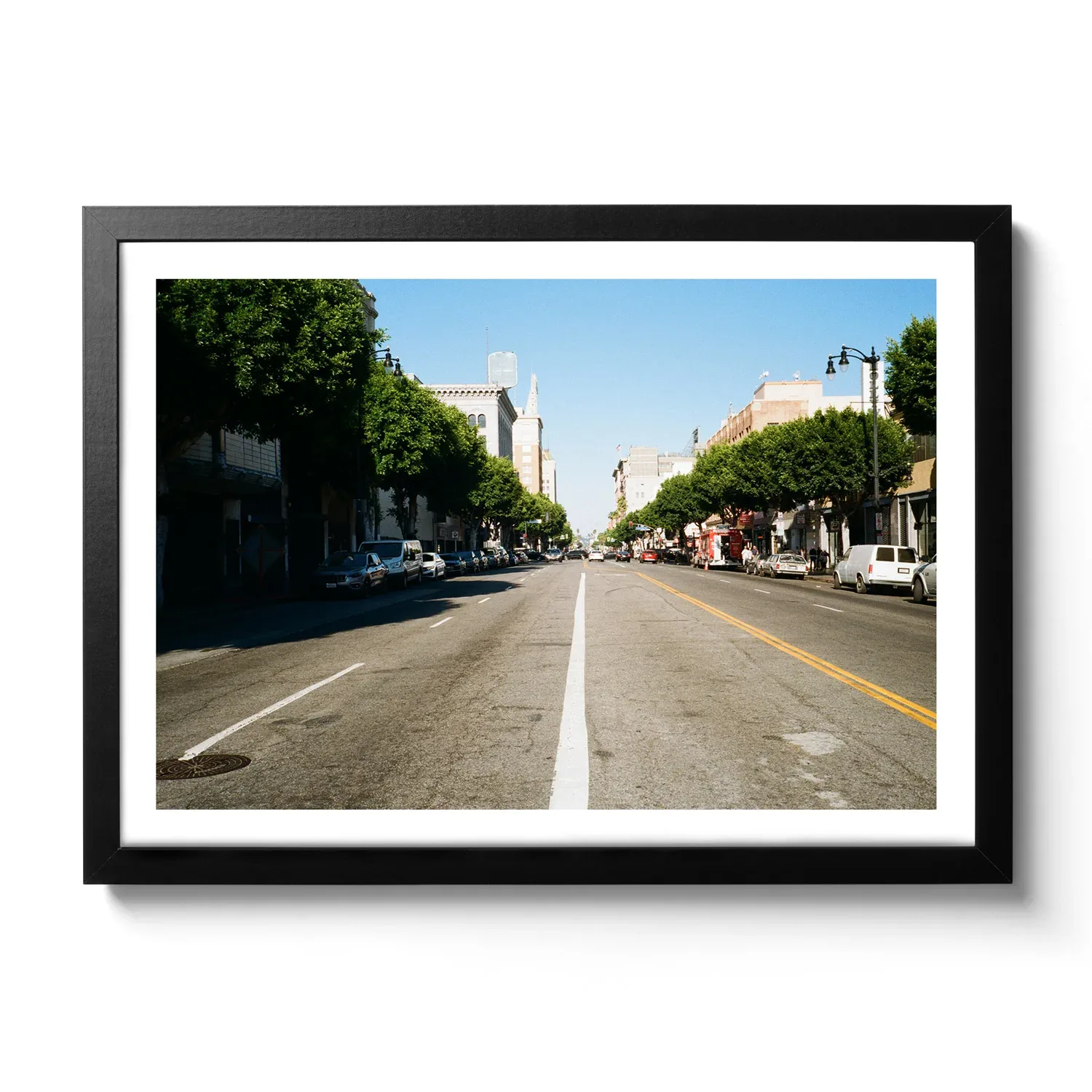 Street view of Los Angeles